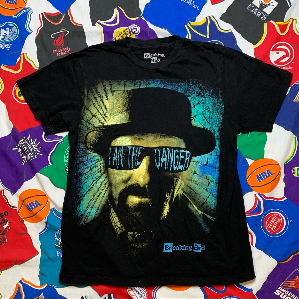 2013 Breaking Bad Heisenberg I Am The Danger T Shirt Walter White Tee Size Small